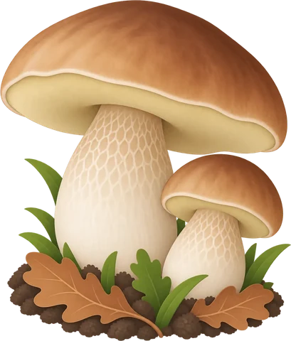Dibuix del cep d’estiu (Boletus reticulatus)