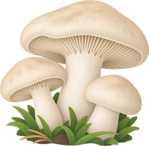 Dibuix del moixernó (Calocybe gambosa)
