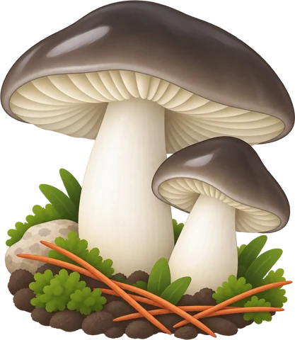 Dibuix de la llenega (Hygrophorus latitabundus)